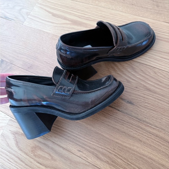 Steve Madden Platform Loafers - Picture 3 of 4